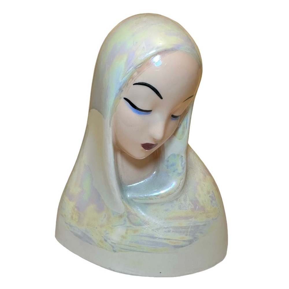 Madonna Ceramic Figurine Statue